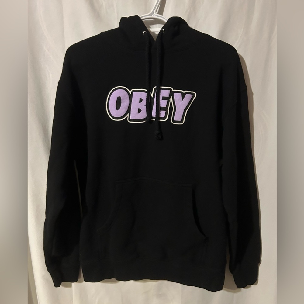 OBEY Men’s Black Hoodie